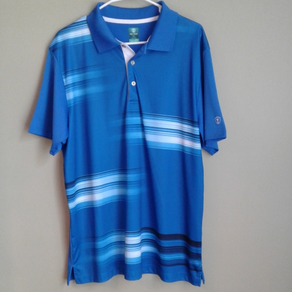 Pro Tour size xl men's athletic 3 button shirt euc